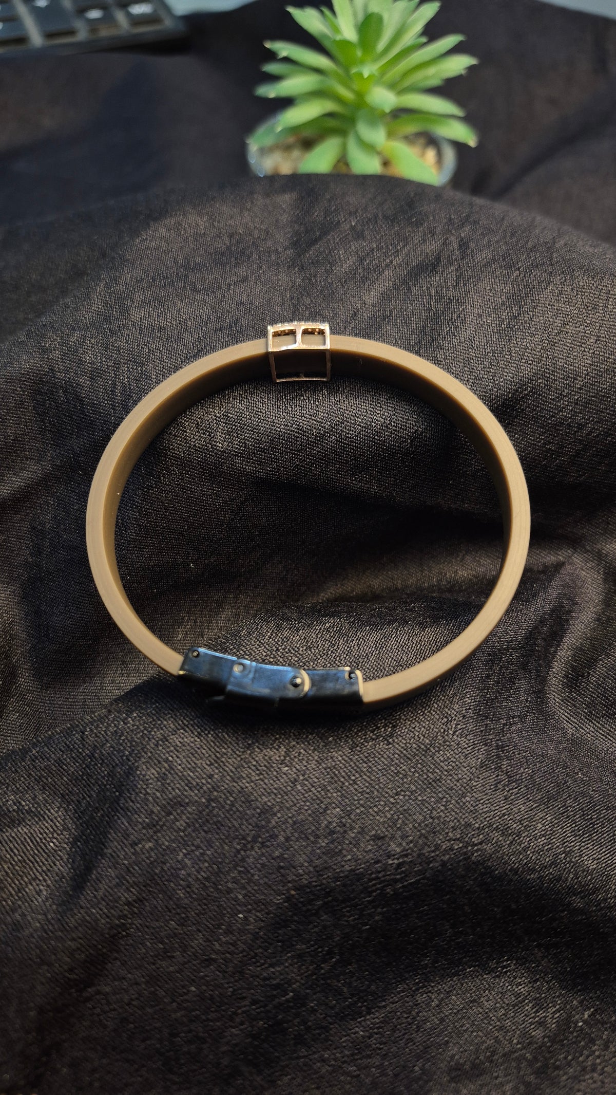 Om buckle bracelets