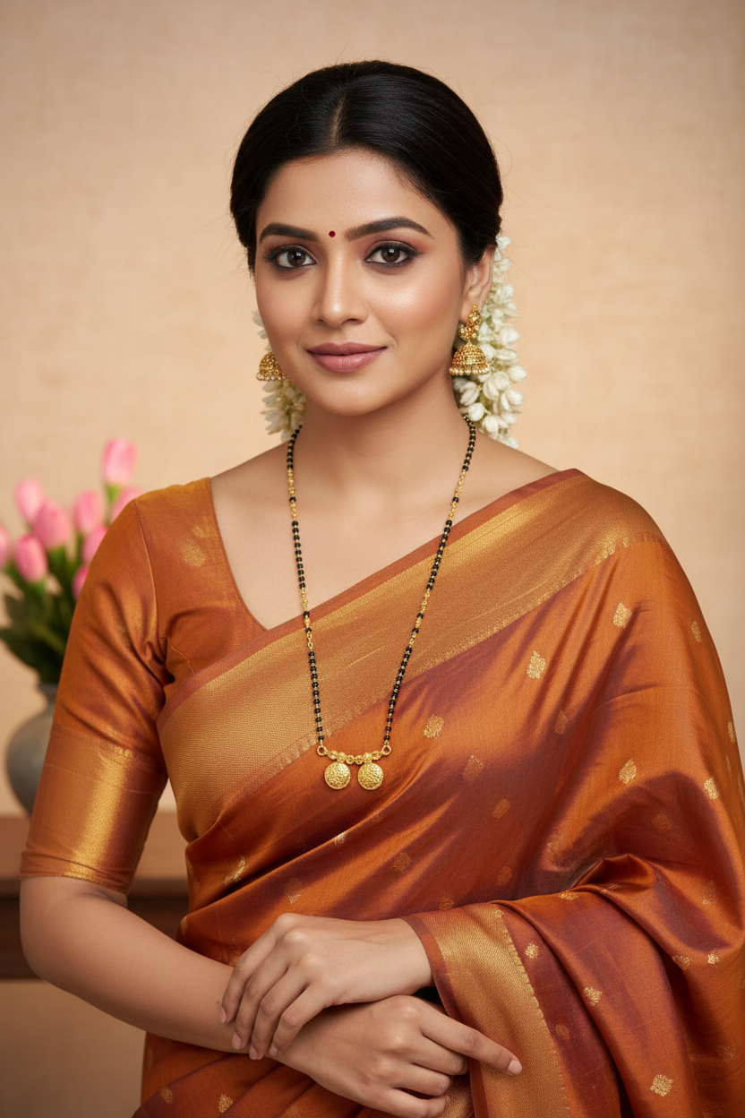 Vati pendant mangalsutra