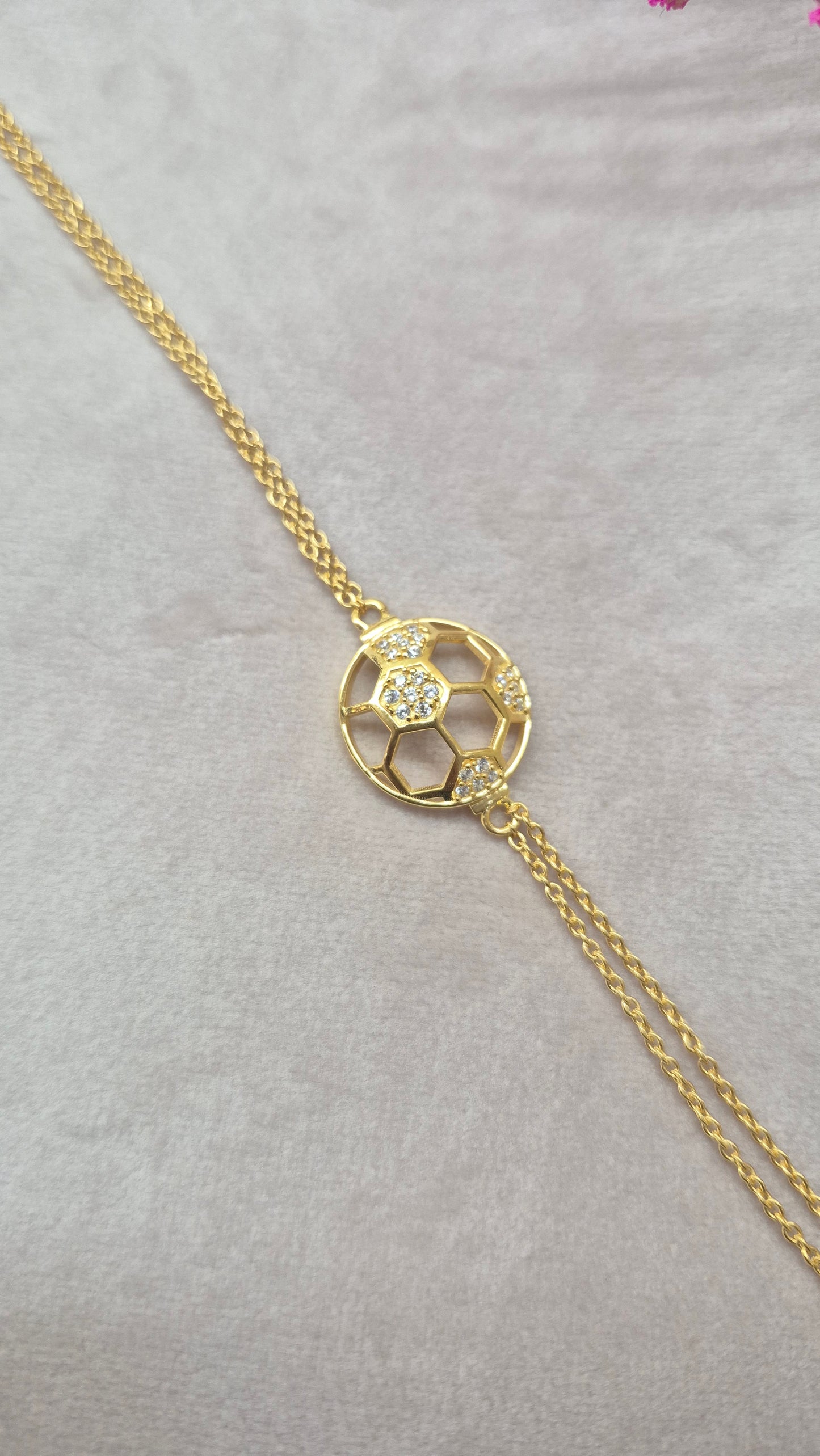 Minimal Honeycomb bracelets