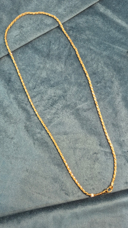 Plain cutting gopi chain