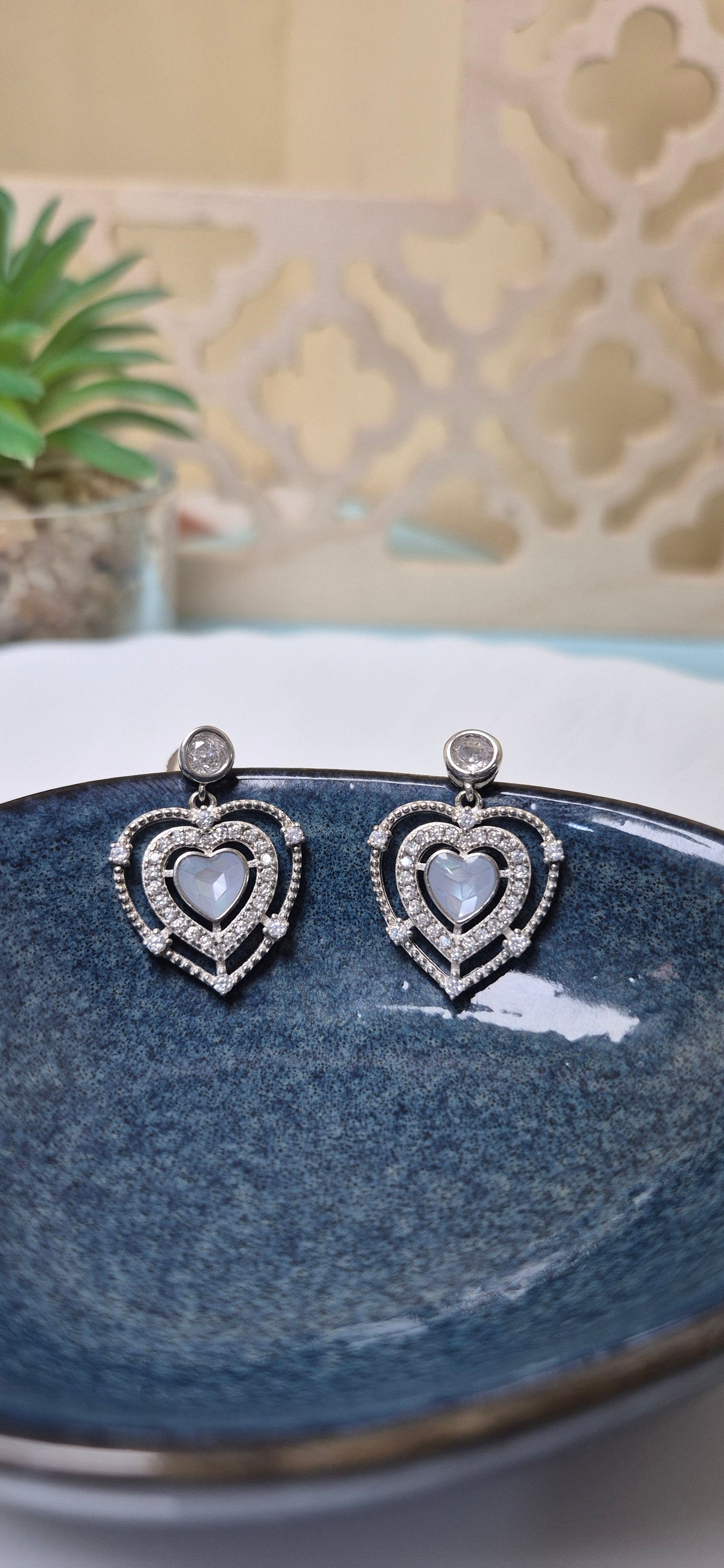Mop heart stud