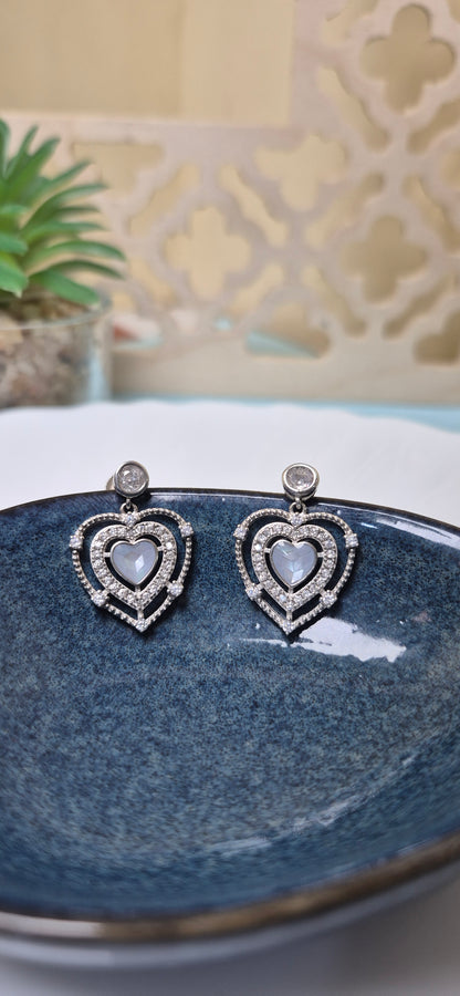 Mop heart stud