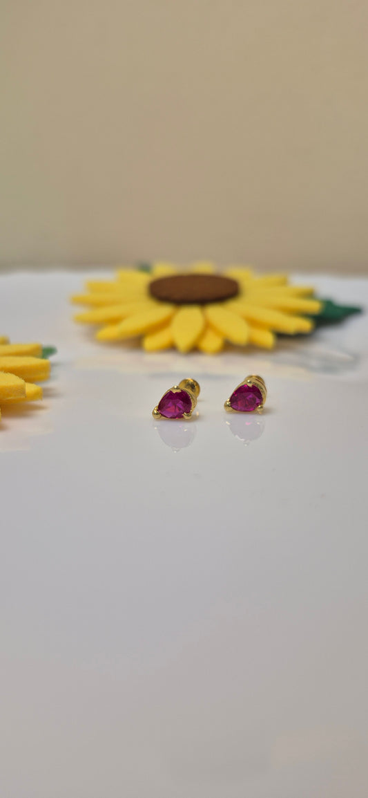 Pink baby stud vs nose pin vs sec stud