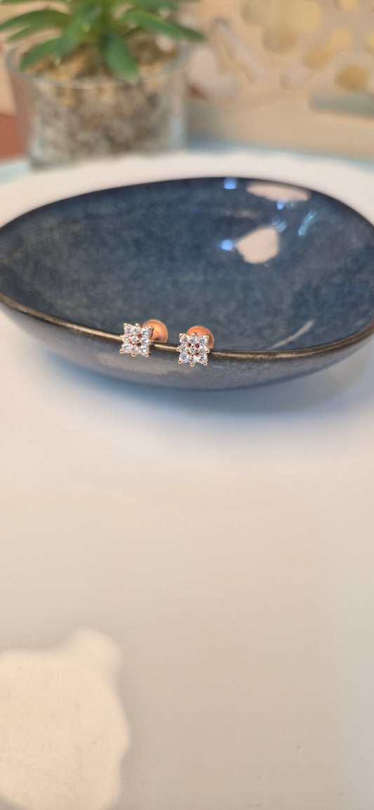 Small square stud