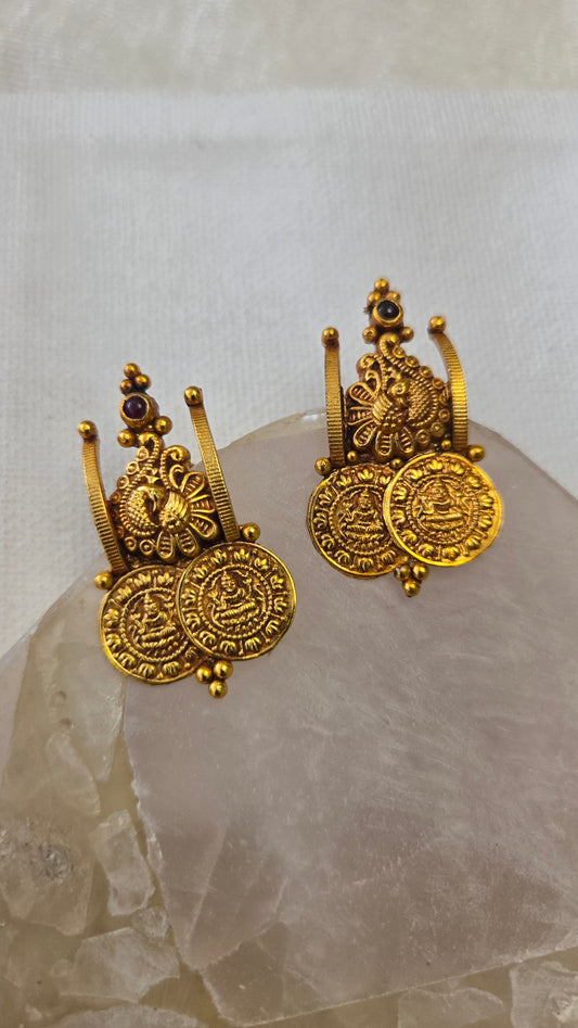 Kasu Nagas Stud Earrings
