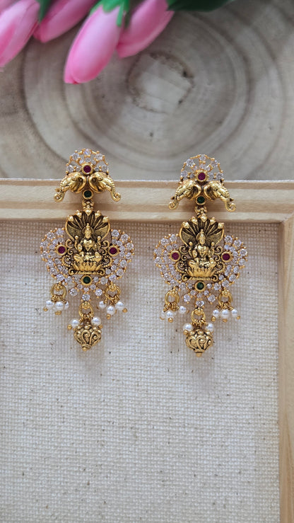 Nagaru long drops earring