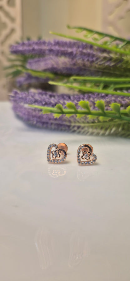 Heart stud
