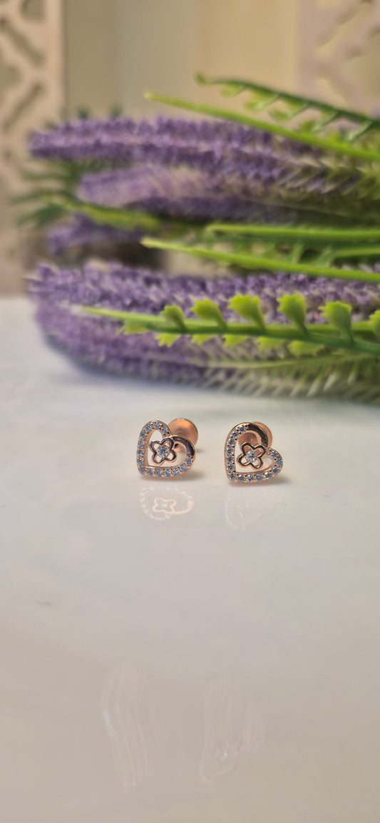 Heart stud