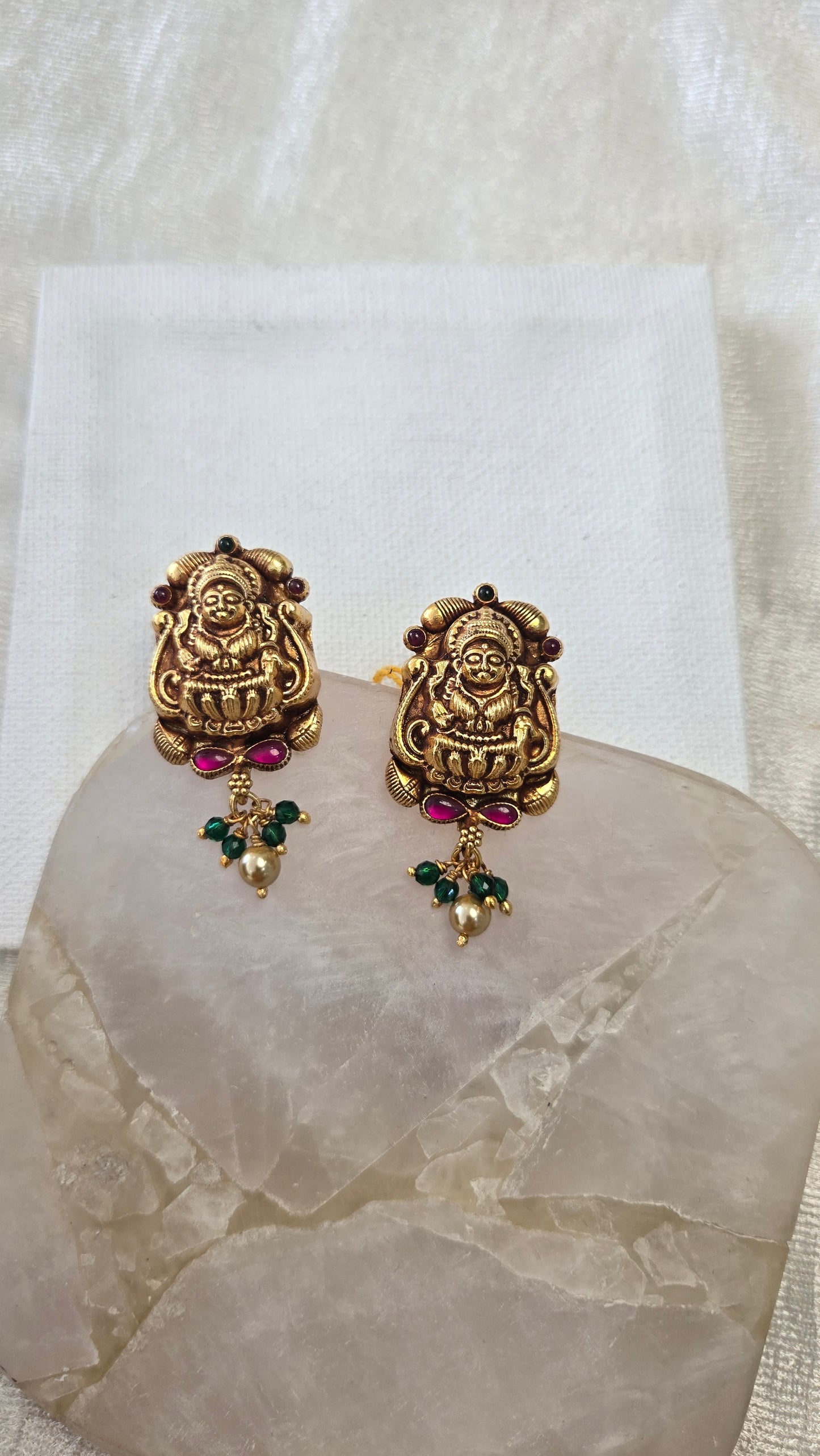 Laxmi Nagas Stud Earrings