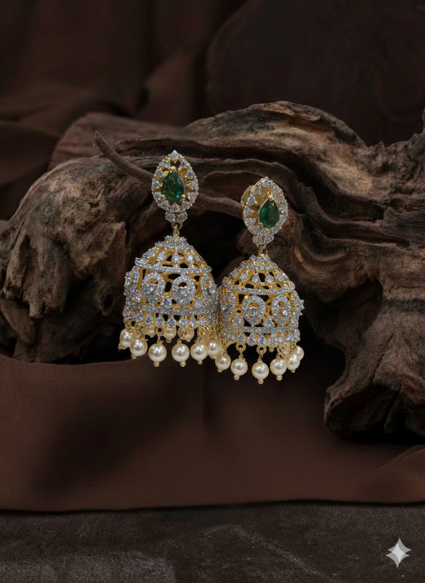 Stone Jhumka