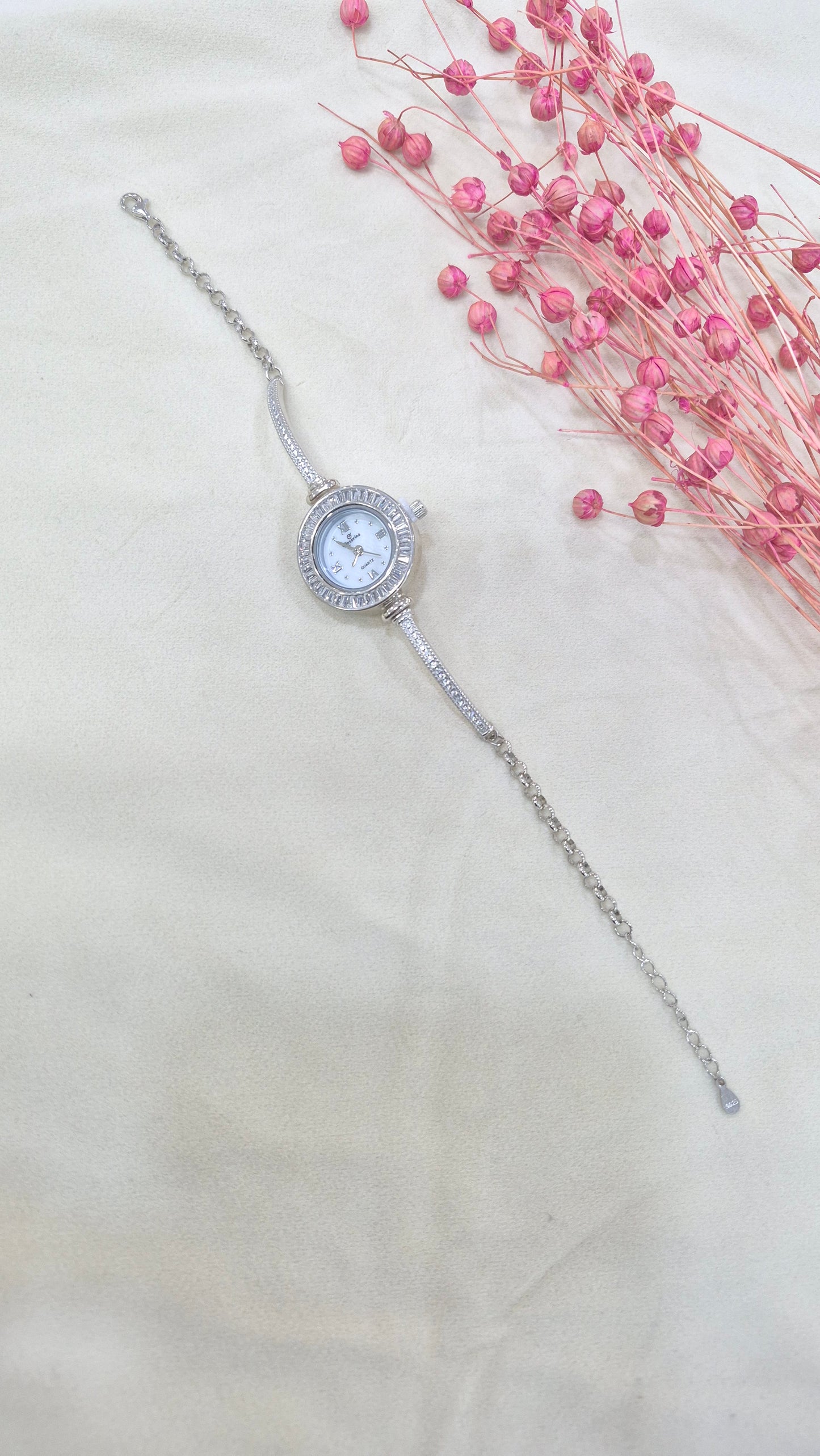 Silver watch