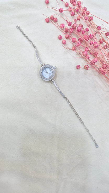 Silver watch