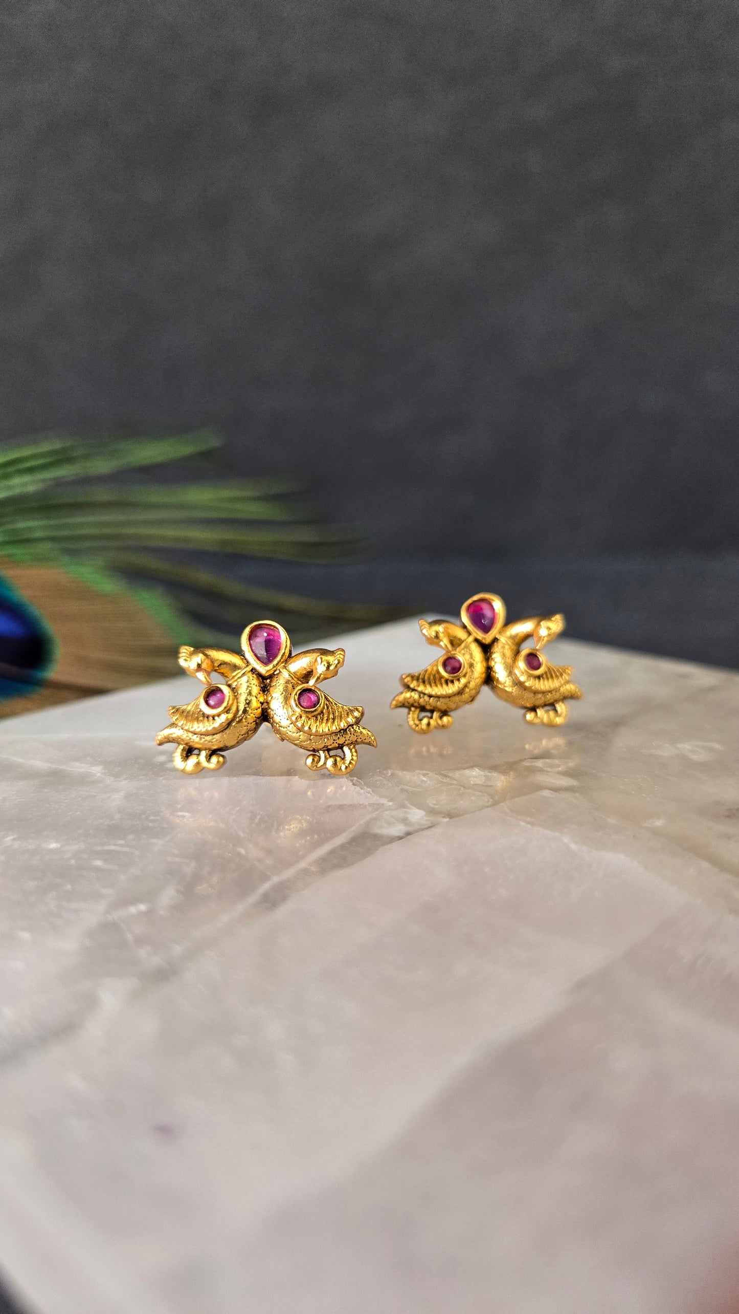 Cute Nagas Stud Earrings