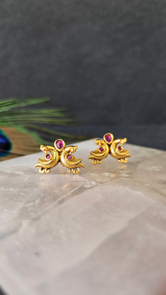 Cute Nagas Stud Earrings