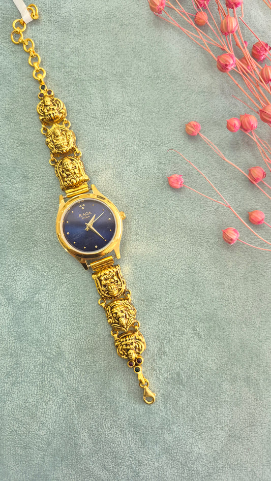 Antique watch Blue dial