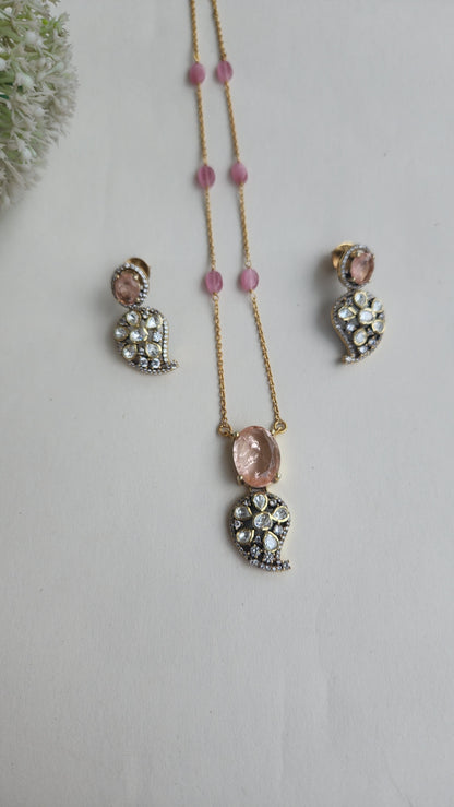 Victorian pendant set