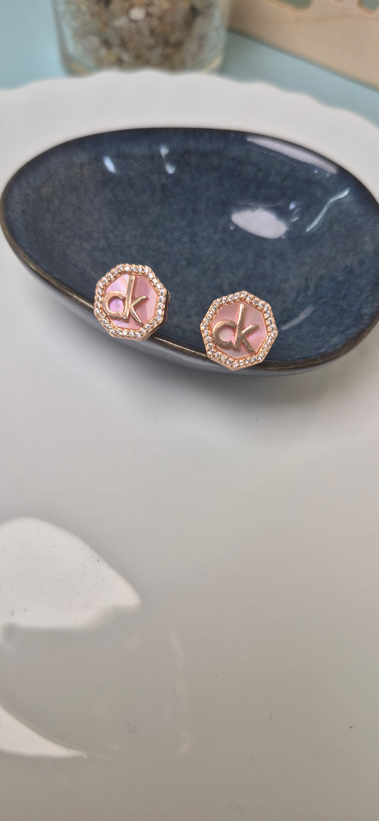Ck Logo studs