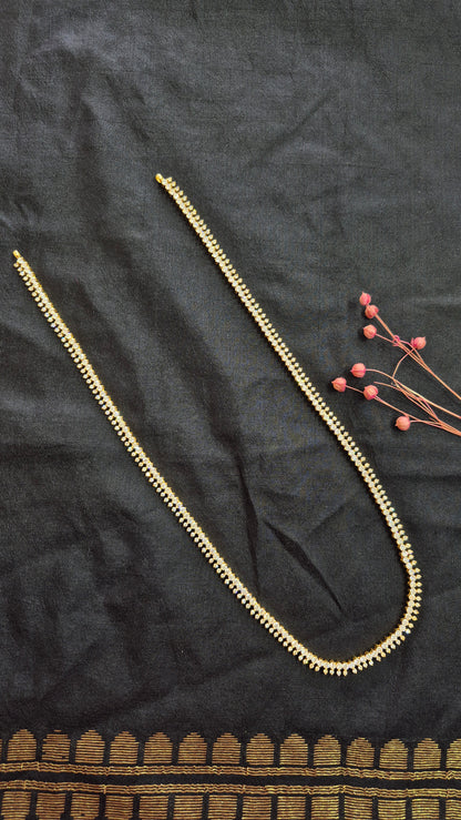 Stone mangalyam chain 2 in 1 hip chain