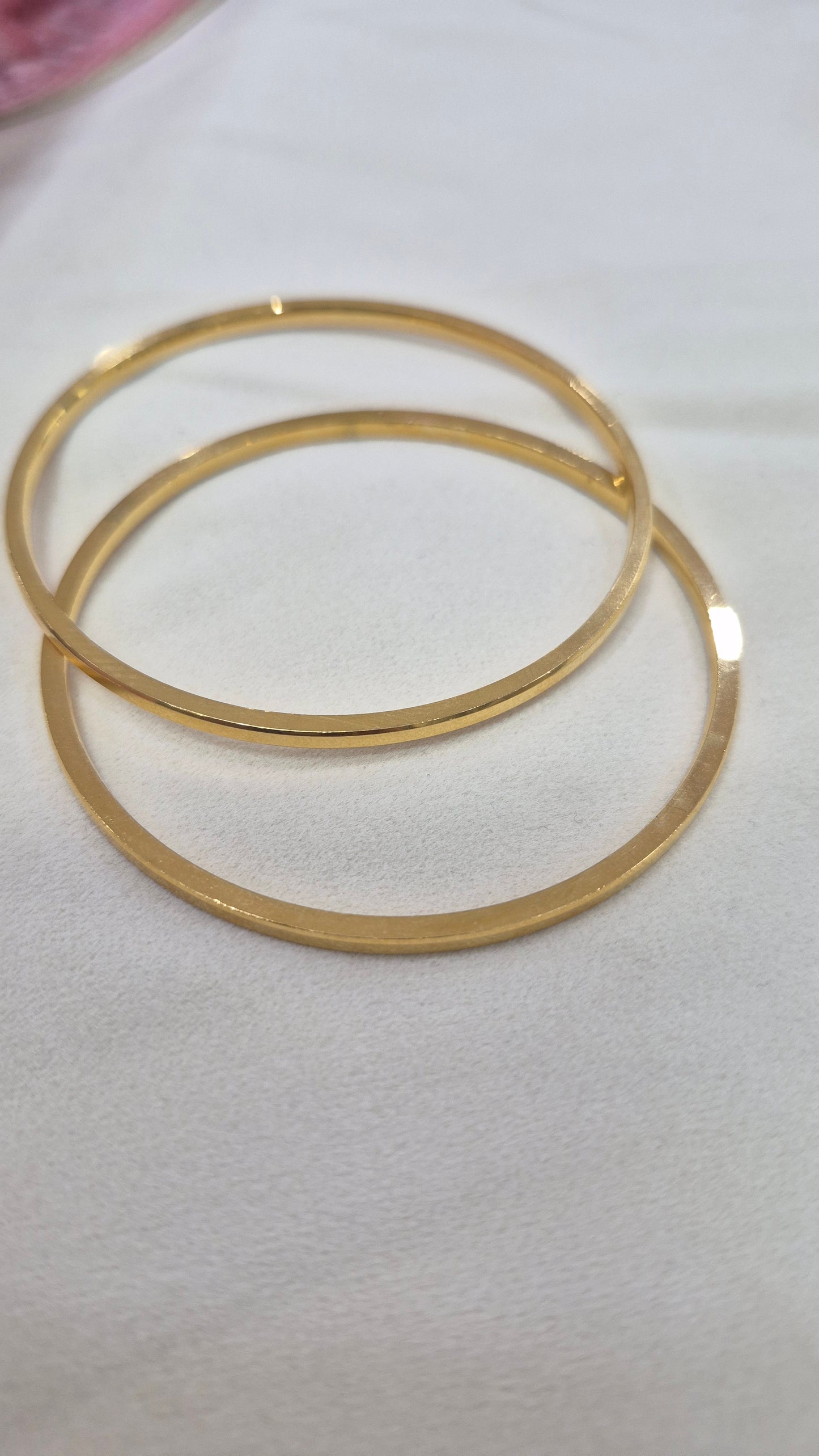 Plain box bangles 2.6