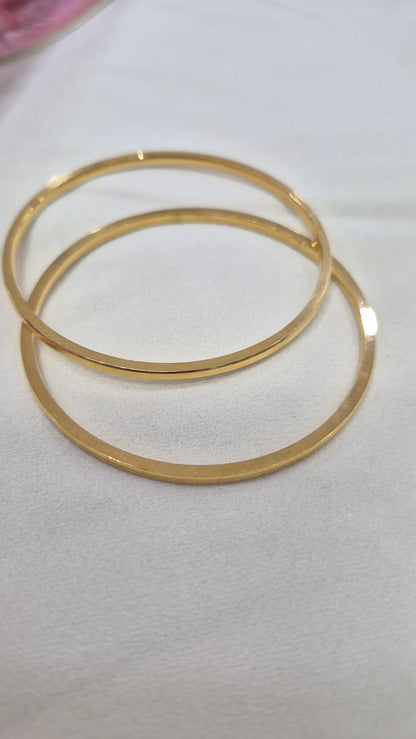 Plain box bangles 2.6