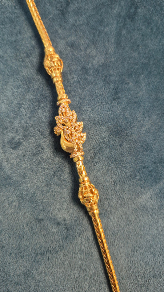 Peacock double sided mangalyam chain