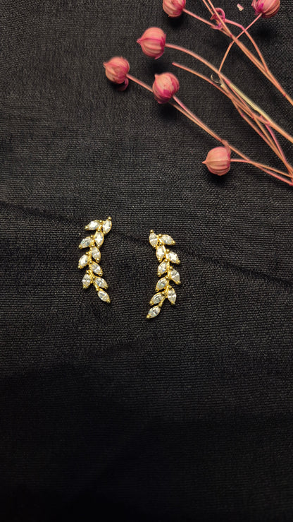 White leaves Ear Climber