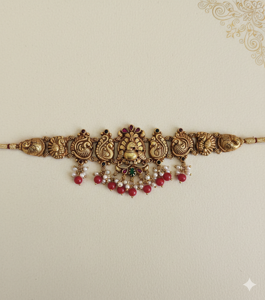 Cute coral Choker