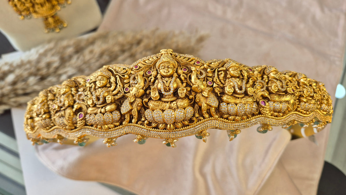 5D Ashta Lakshmi Hip Belt/vaddiyanam