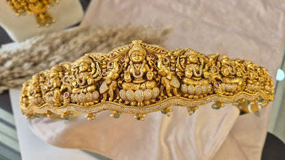5D Ashta Lakshmi Hip Belt/vaddiyanam