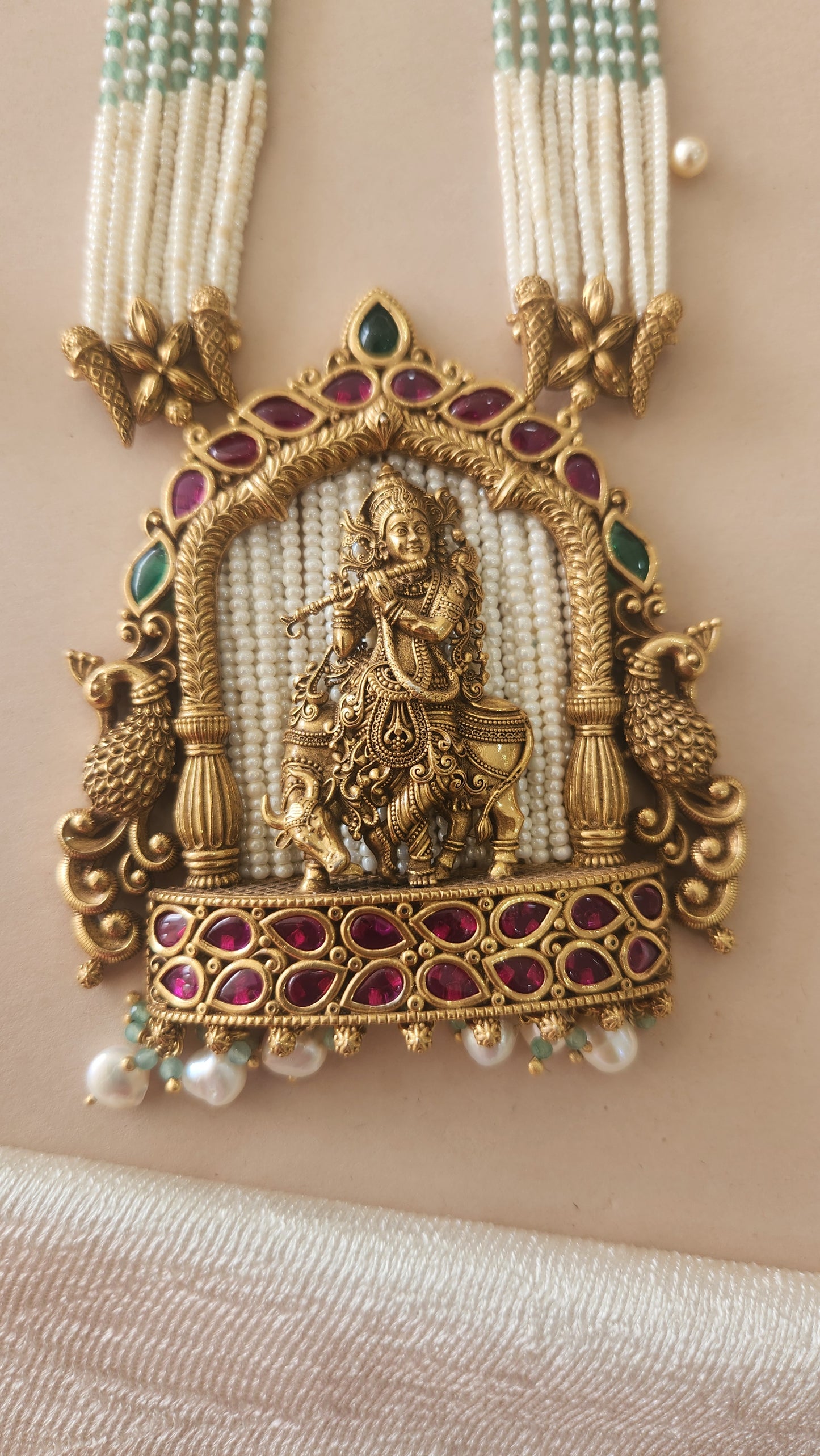 Pearls Krishna Haram
