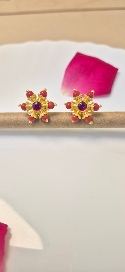 Coral stud