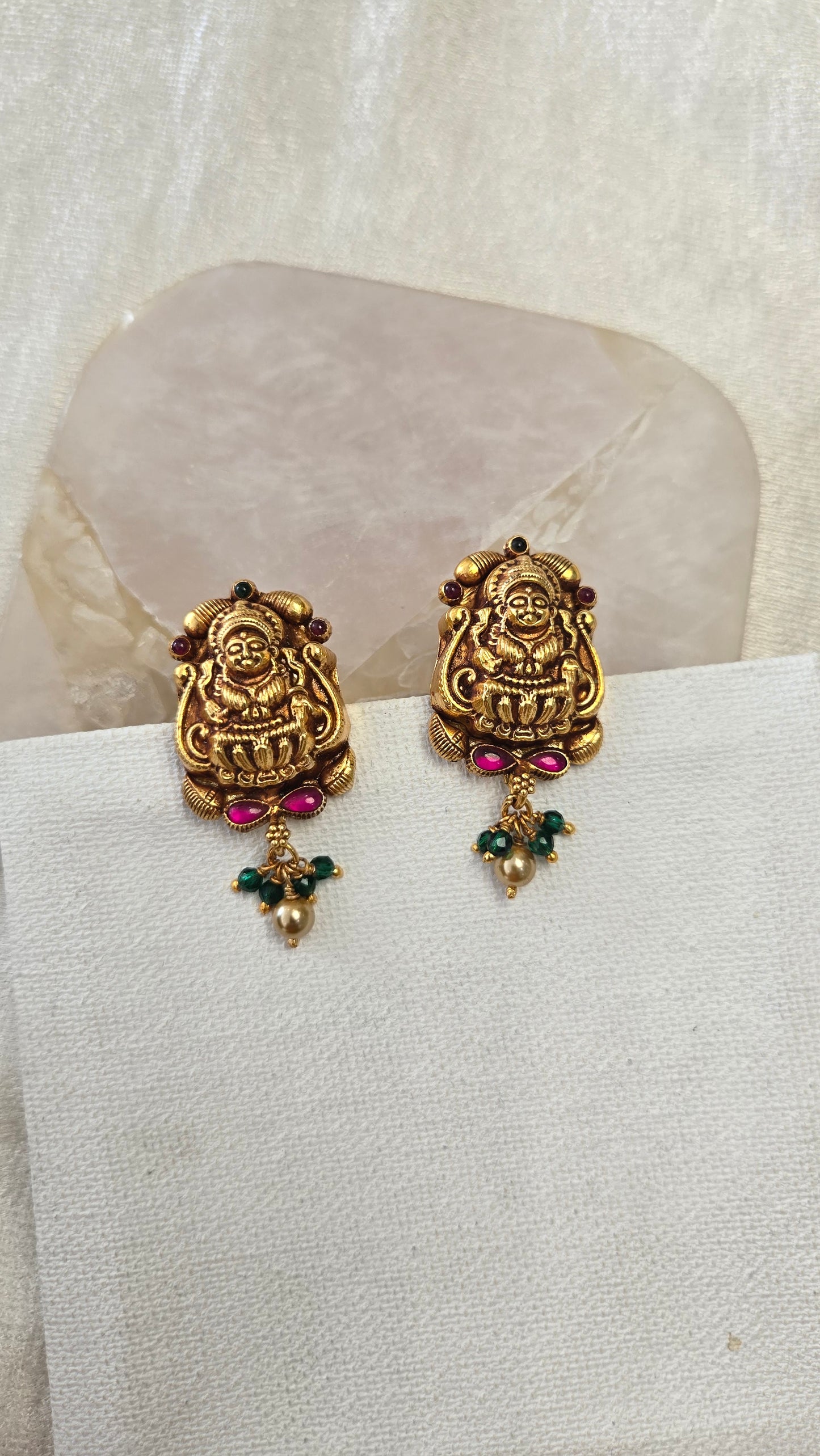 Laxmi Nagas Stud Earrings