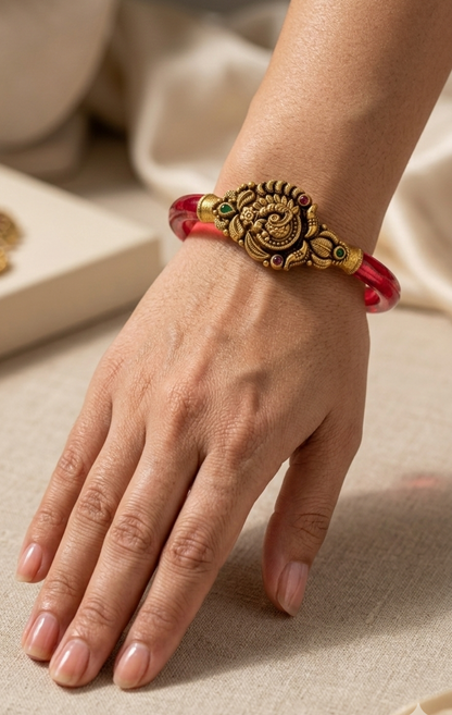Pink bangle Nagas mogappu