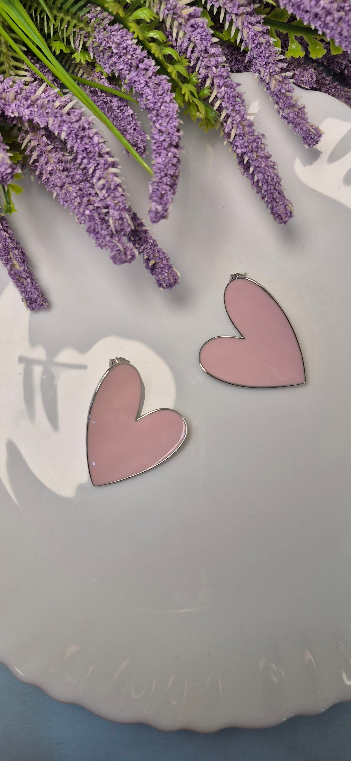 Big pink hearts