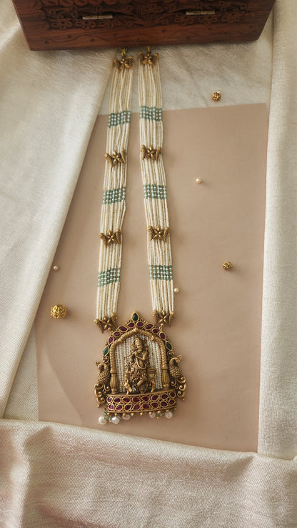 Pearls Krishna Haram