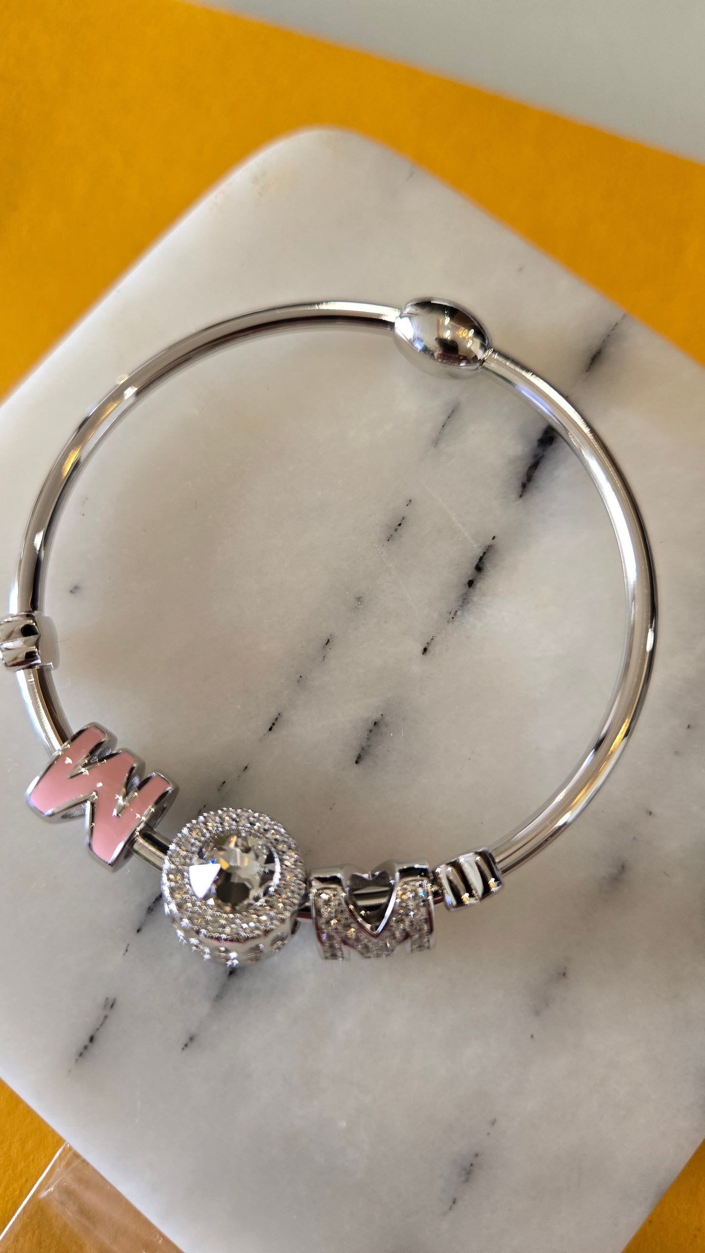 Kids Mom sterling silver Bracelet
