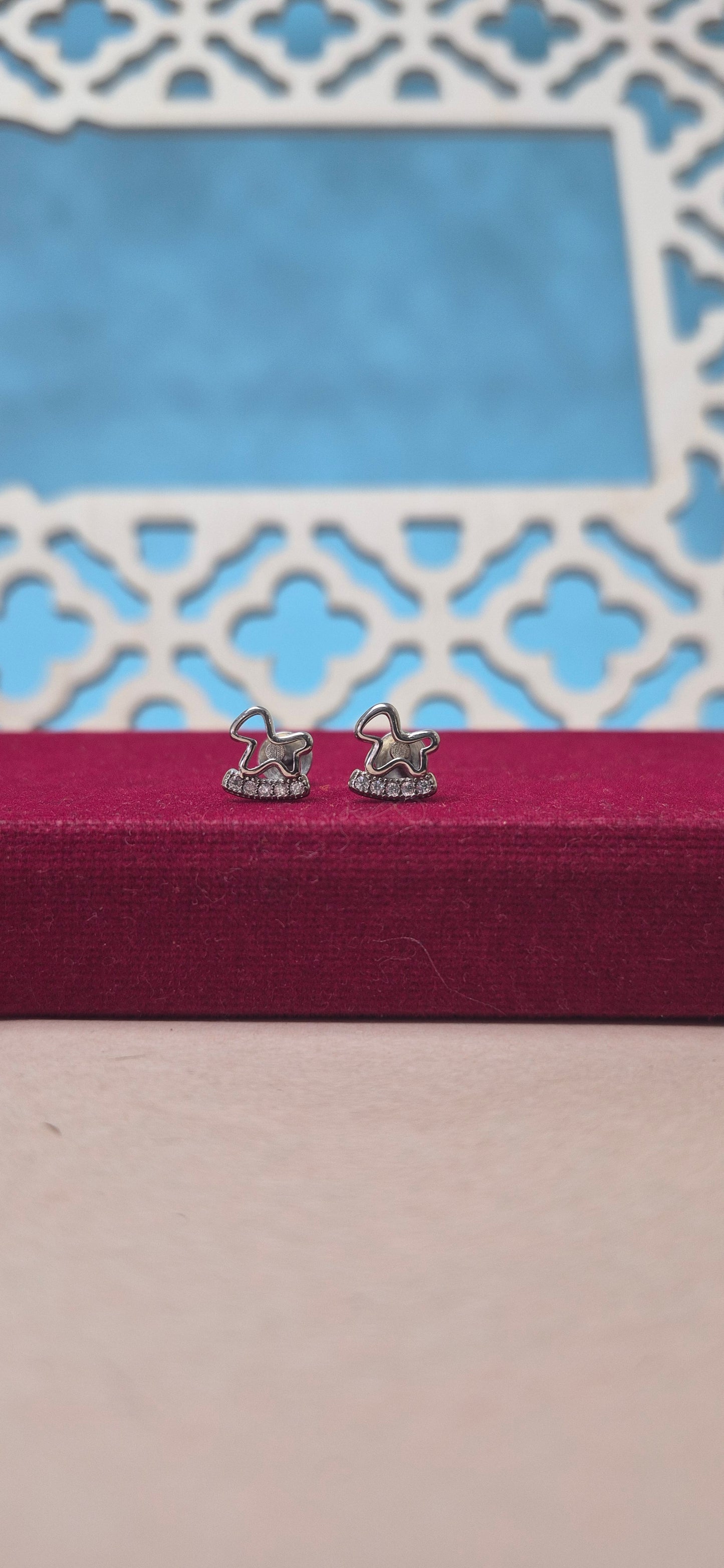 Stone Unicorn studs