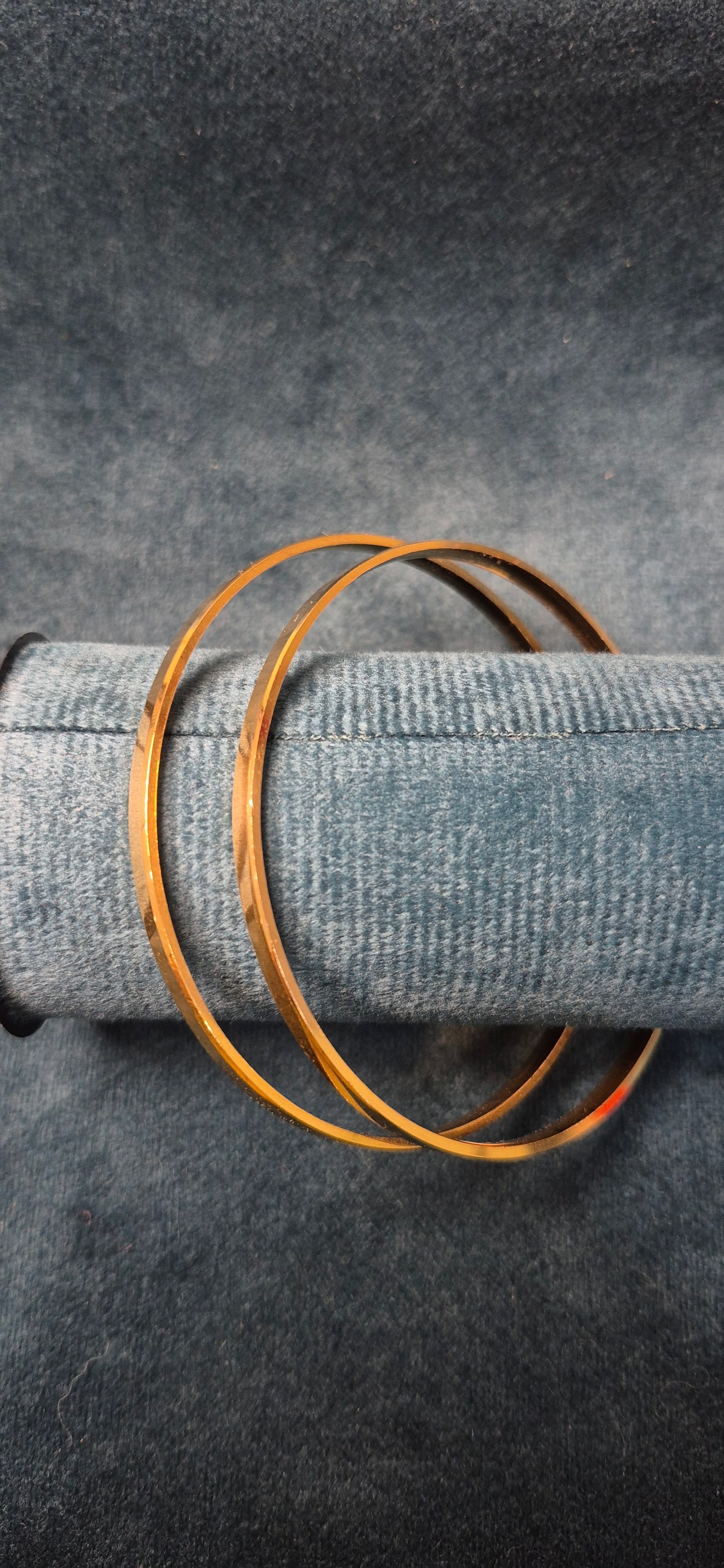 Plain flat bangles 3