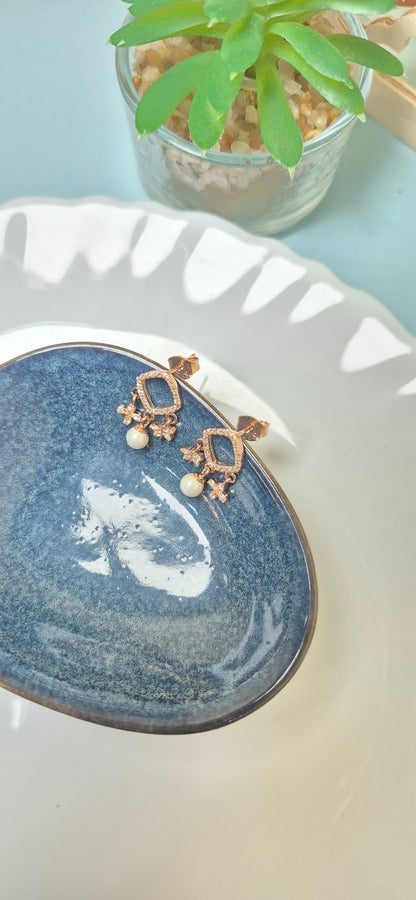 Cute rosegold drops