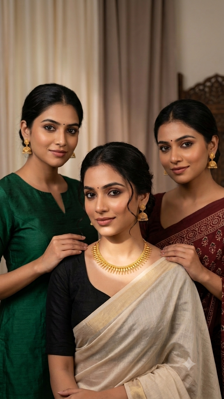 Malli mogala short necklace