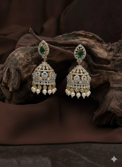 Stone Jhumka