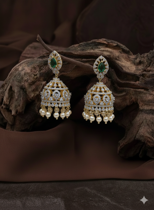 Stone Jhumka