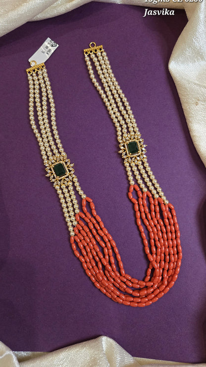 Coral Beads Neck piece