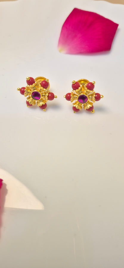 Coral stud