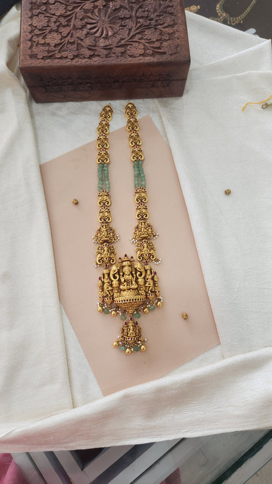 5D intricate workmanship Laxmi haram