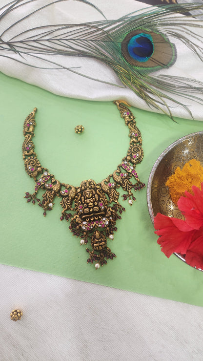 Deep Nakas Laxmi Necklace