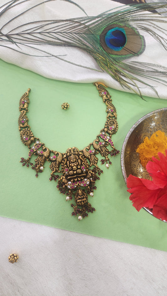 Deep Nakas Laxmi Necklace