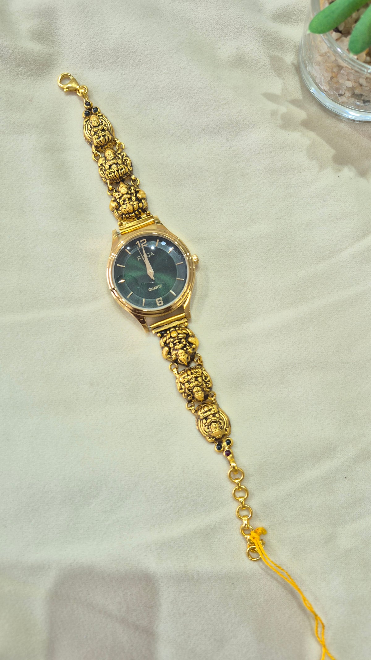 Antique watch Green dial