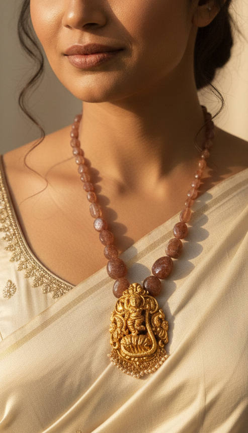 Kalinga nardhana krishna pendant
