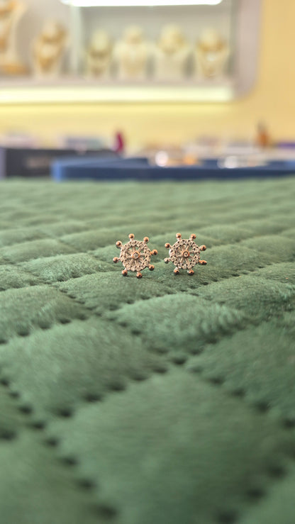 Spin wheel stud
